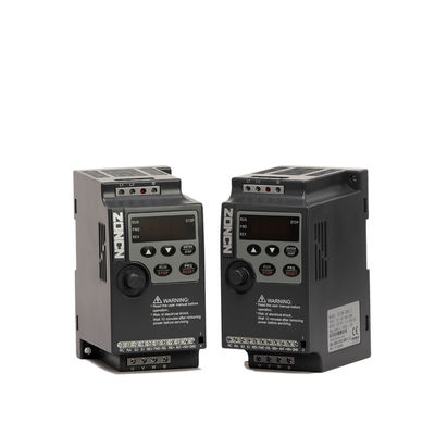 Low Voltage Inverter Single Phase 1.5KW VFD IP20 Variable Frequency Drive With Acceptable OEM Logo
