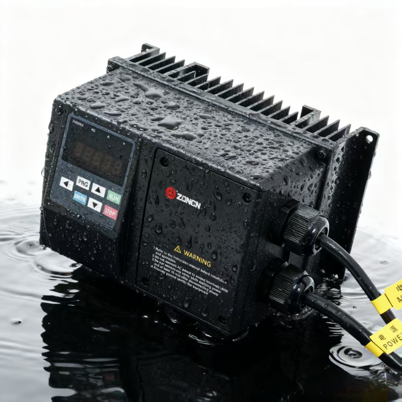 Low Voltage 380V 1.5KW Variador De Frecuencia IP65 Inverter Manufacturer For Water Pumps Dust-proof Waterproof 