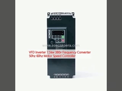 VFD Inverter 7.5kw 380v Chuyển đổi tần số 50hz 60hz Motor Speed Controller